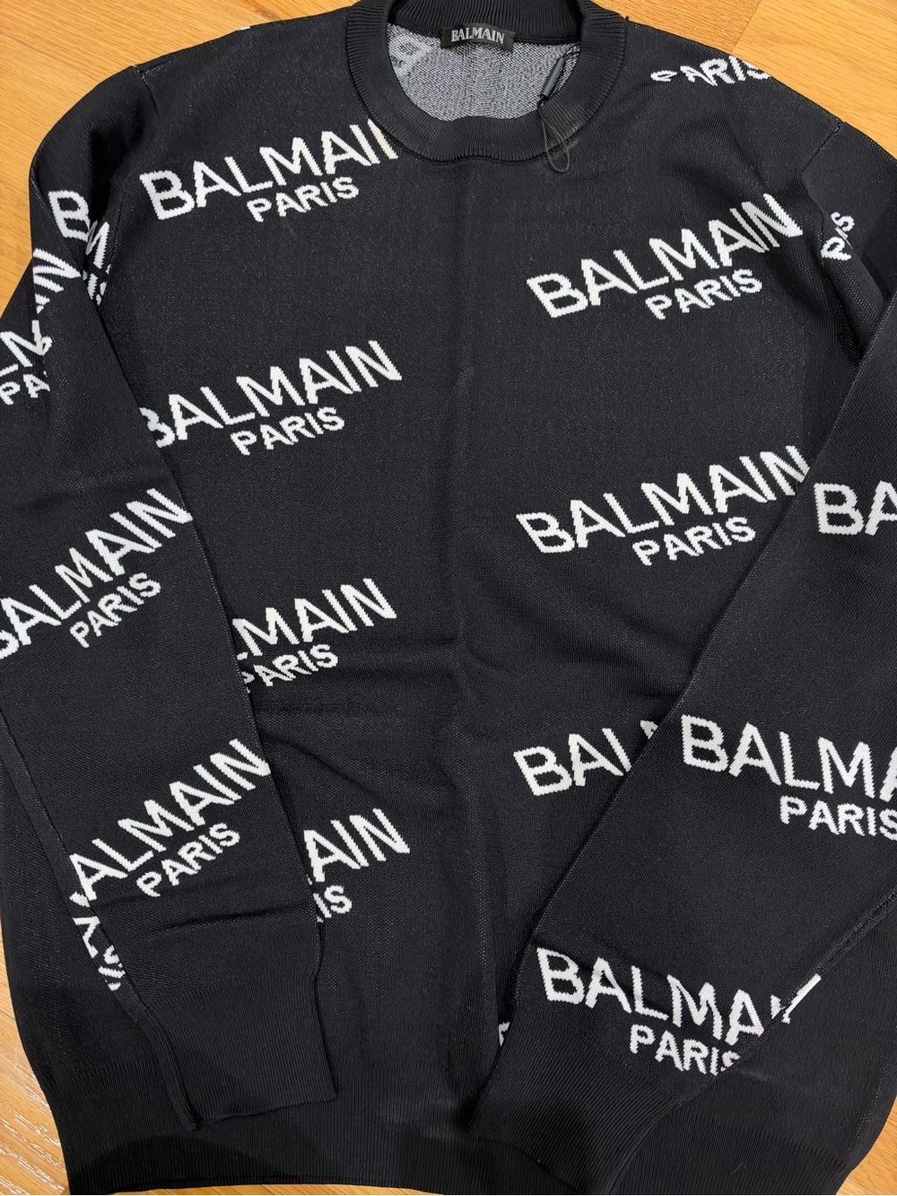 BALMAIN PARIS Crewneck Sweater -L